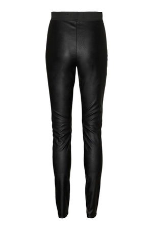 Sturm geschnittene Leggings - Schwarz