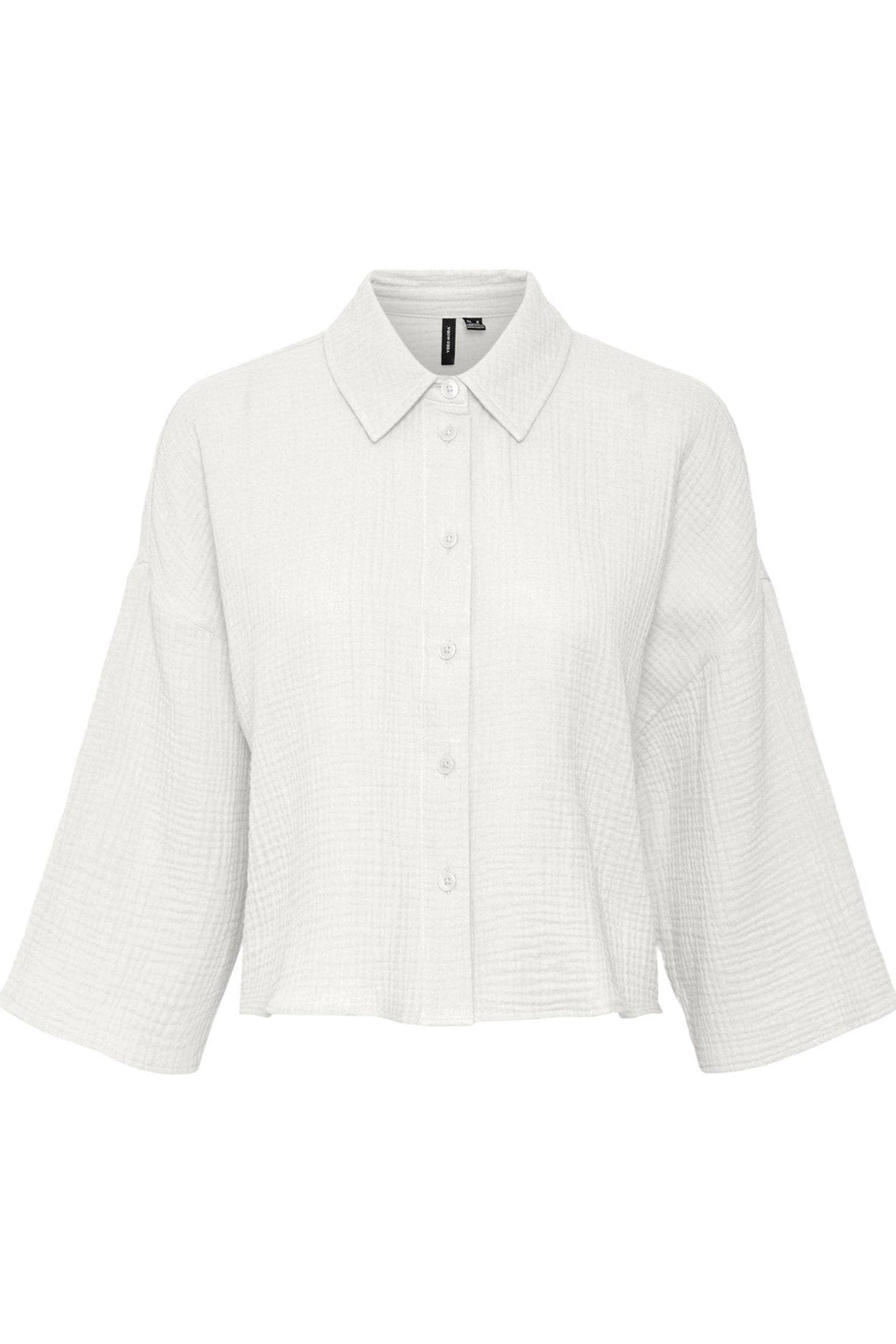 Natali Crop Shirt - Schneewittchen