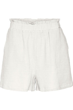 Natali High Taille Shorts - Schneewittchen