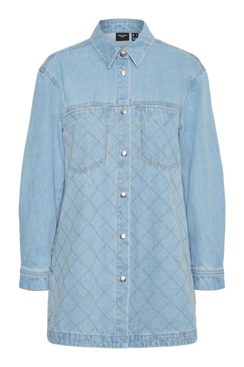 Mayla Denim Shirt - Hellblauer Denim