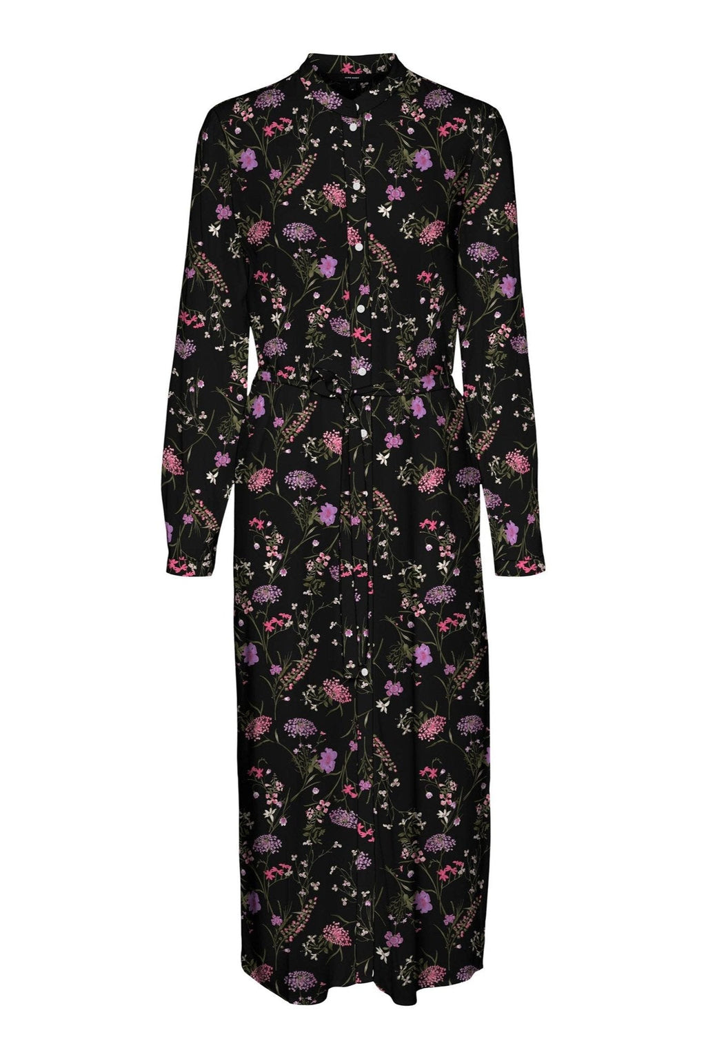 Easy Langarm -Hemdkleid - lila