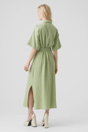 Natali Maxi Kleid - Reseda