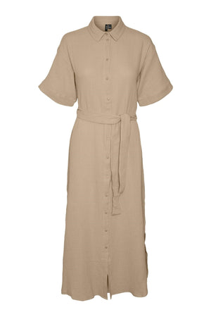 Natali Maxi -Kleid - Irische Creme