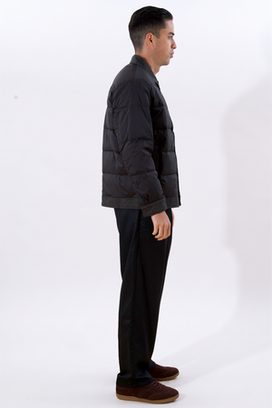 Wyatt lange Jacke - Schwarz