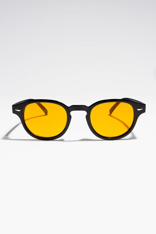 Ziggy Sunglasses - Black/Orange (FS) - TeeShoppen Group™