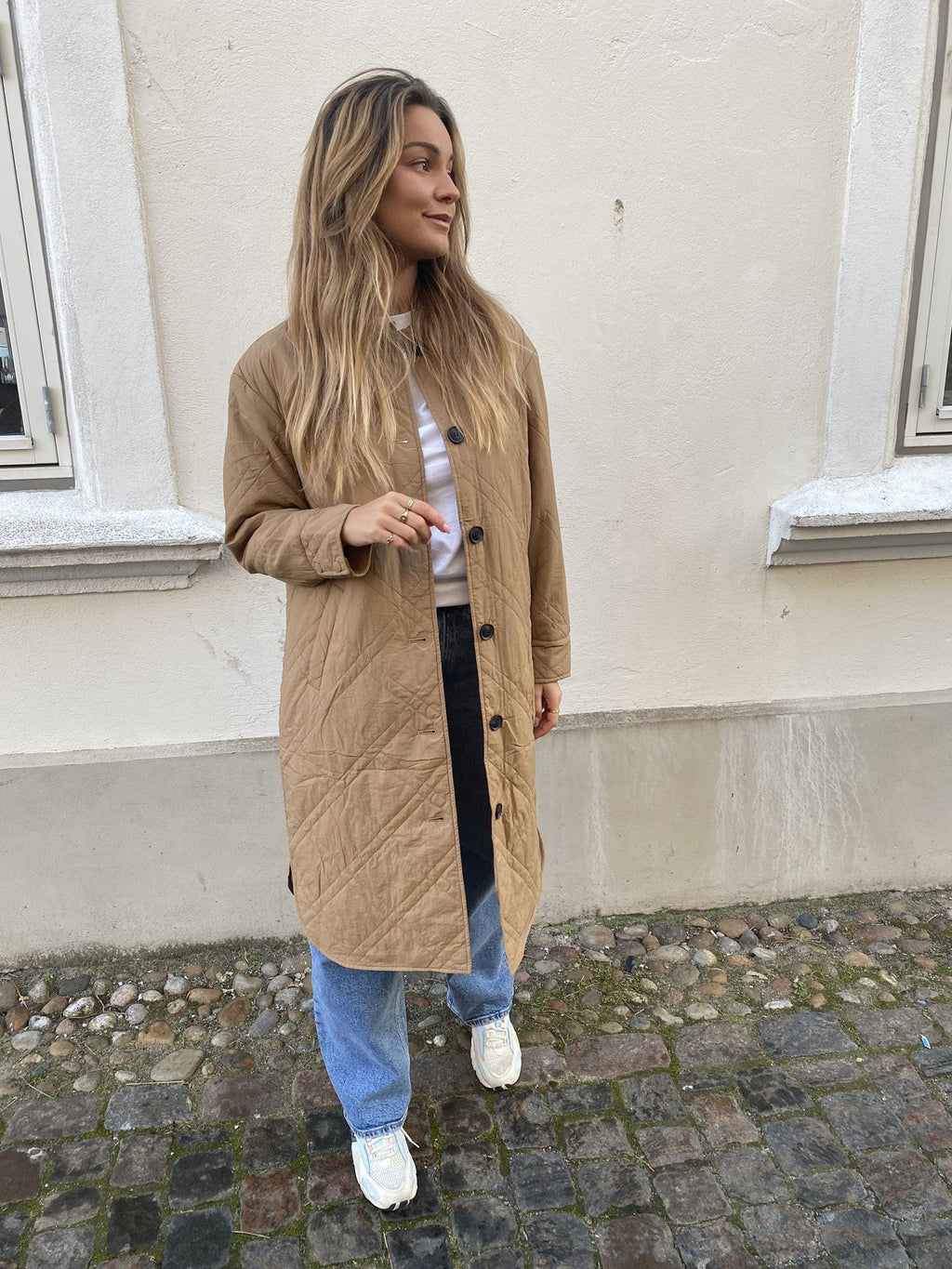 Ambere Merson Long Coat - Tigers Auge