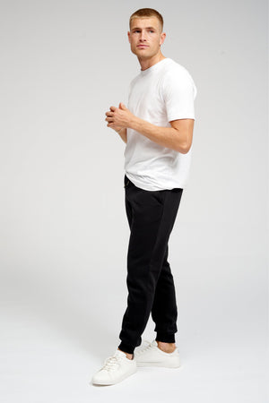 Basic Sweatpants - Black - TeeShoppen Group™ - Pants - TeeShoppen