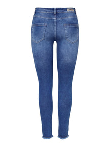 Errötung Midsk Jeans - mittelblau