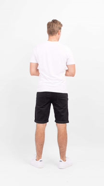 Denim -Shorts - schwarz