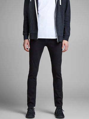 Glenn Stretch Jeans - Black (Slim fit) - TeeShoppen Group™ - Jeans - Jack & Jones