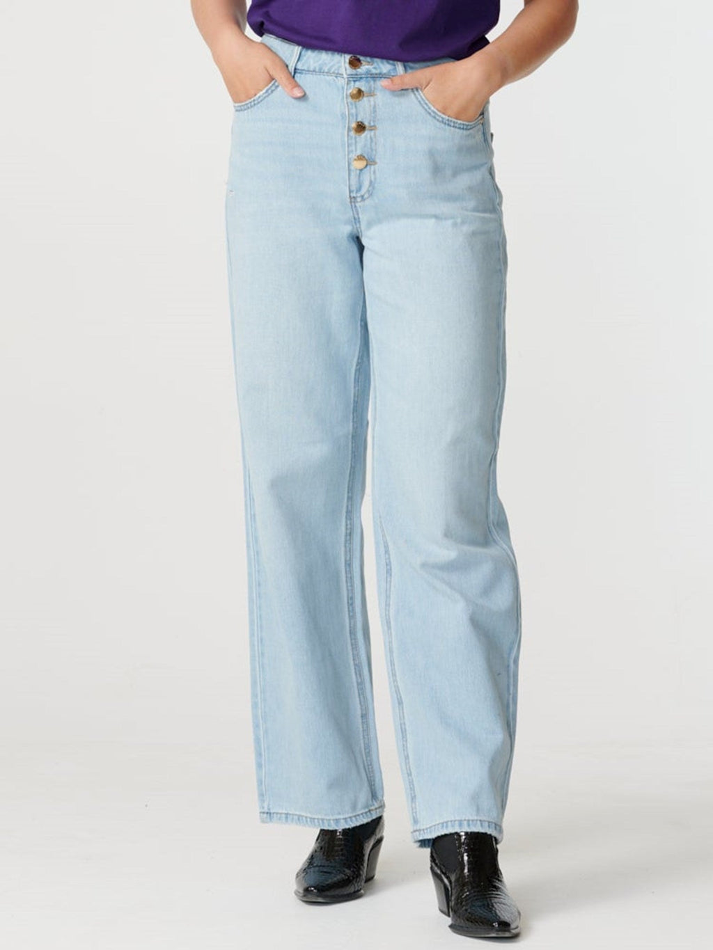 Juicy Jeans (weites Bein) - helles Denimblau