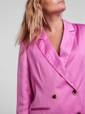 Masja Blazer - Violet - TeeShoppen Group™ - Blazer - PIECES