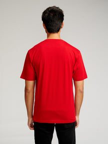 Oversized T-Shirt - Dänemarks Rot
