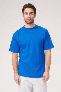Oversized T-shirt - Schwedisch Blau