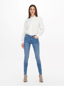 Performance Jeans - hellblau (mittlere Taille)